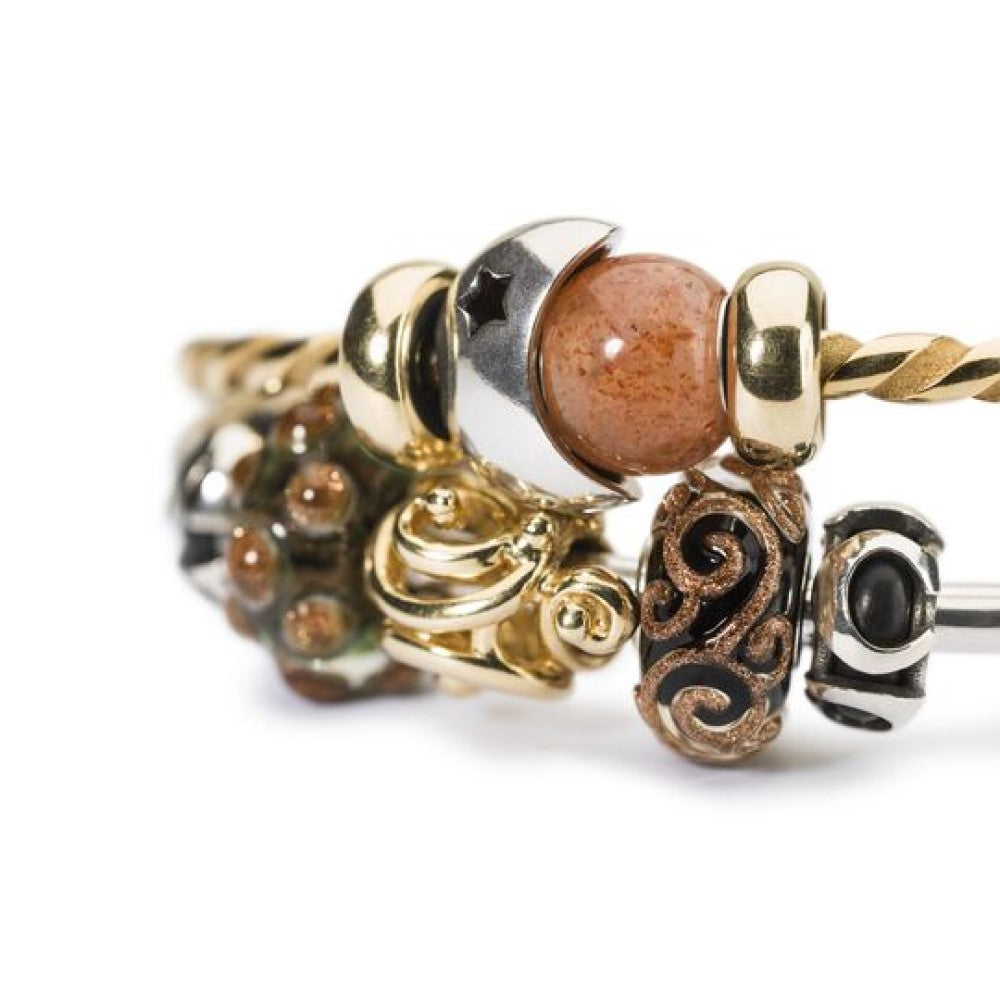 Bead Trollbeads Moon and Stars TAGBE-10209