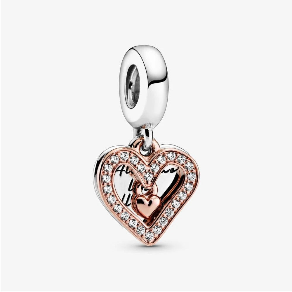 Charm Pendente Pandora con Cuore Scintillante 788693C01