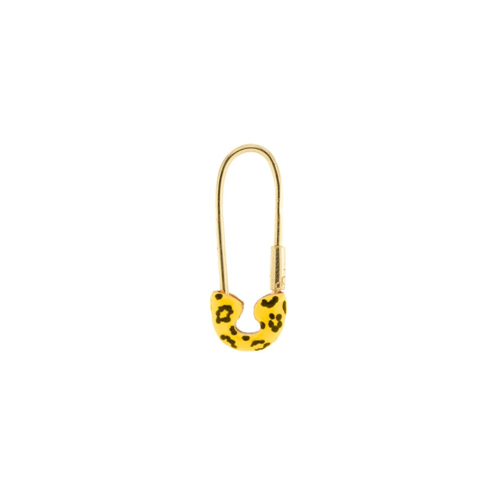 Mono Orecchino Spilla Rue Des Mille Jungle Tribe Smalto Maculato ORJ-05
