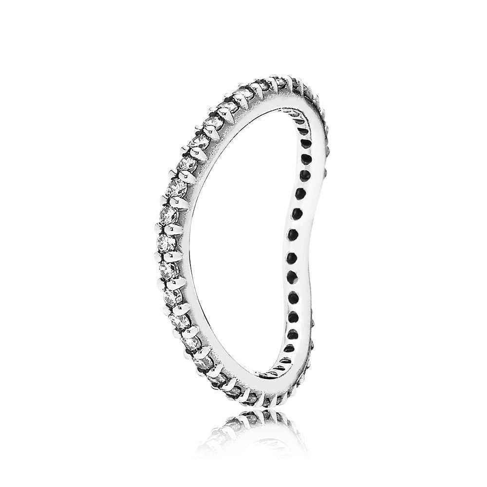 Pandora Wave Ring 190908CZ