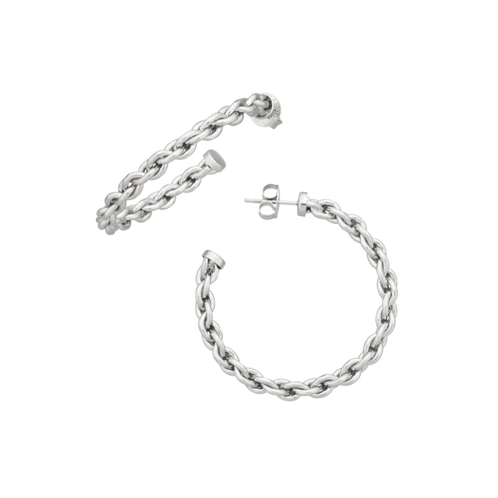 Orecchini cerchio catena grandi Giovanni Raspini 12356
