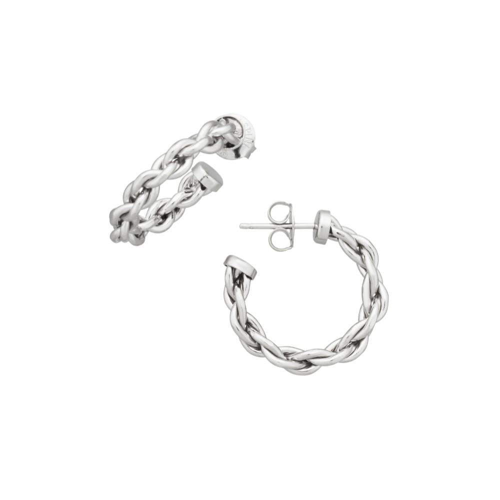 Orecchini cerchio catena piccoli Giovanni Raspini 12354