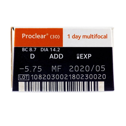 Lenti a Contatto Giornaliere Proclear 1 Day Multifocal (30 Lenti)
