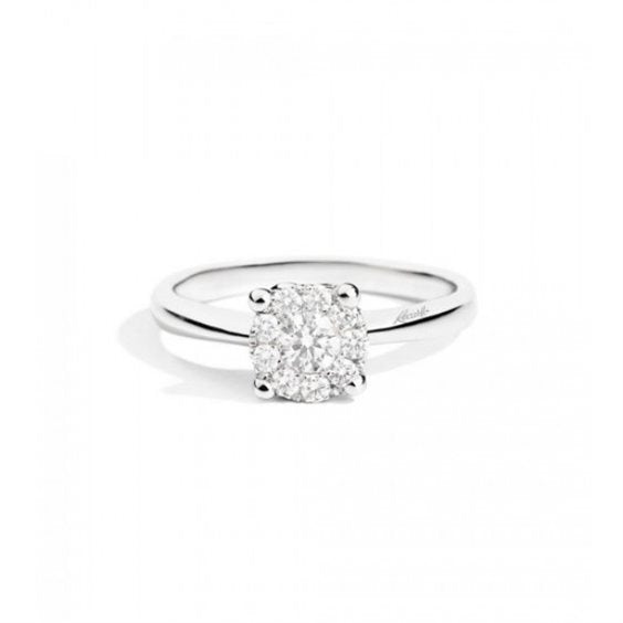 Anello Recarlo Nodo D'Amore in Oro Diamante 0.2 Ct R04SO988/020-14
