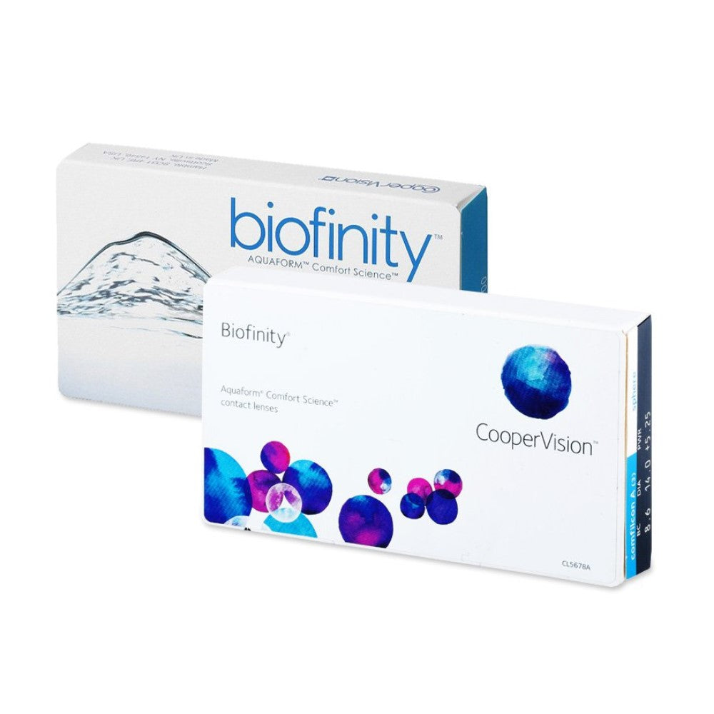 Lenti a contatto Mensili Coopervision Biofinity (3 lenti)