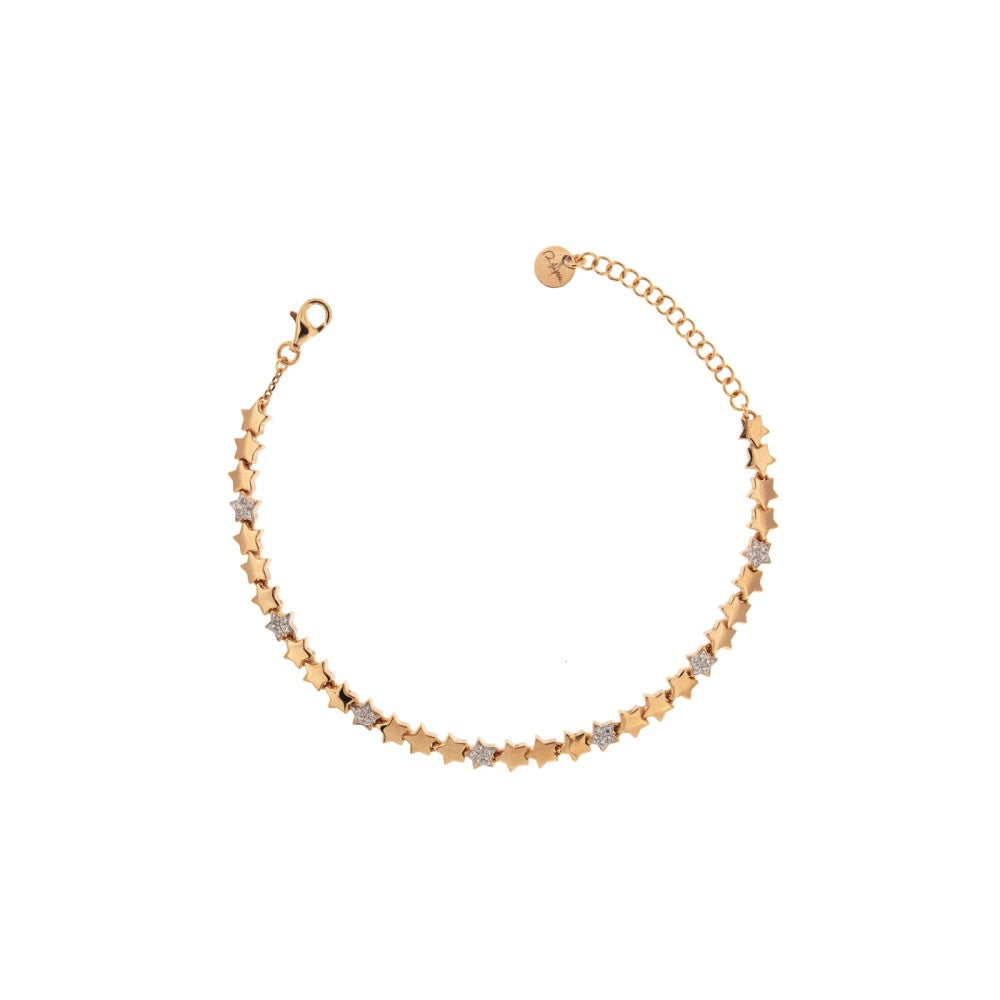 Rue Des Mille Stelle Alternate Tennis Bracelet BRZ-15SOG W STE