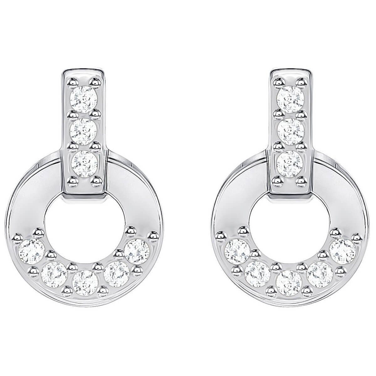 Swarovski Stud Circle earrings 5349195