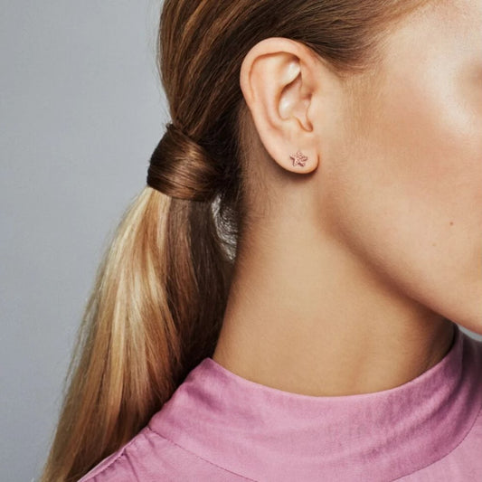 Pandora Starfish Stud Earrings with Balls 288956C00