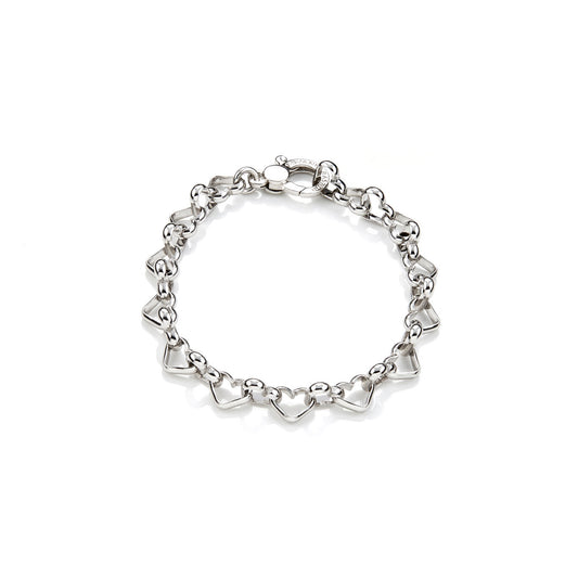 Giovanni Raspini Heart Mesh Bracelet 8591