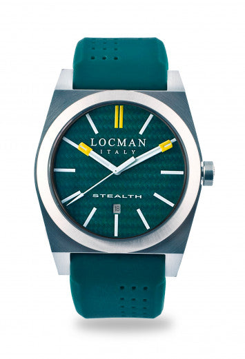 Orologio Locman Stealth Three Hands Quartz 43mm 020100KGFYL1GOG