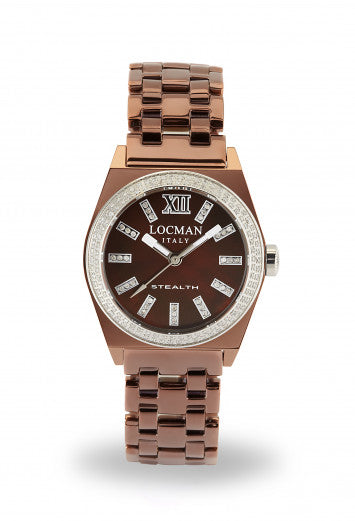 Orologio Locman Stealth Lady 0204PN-MNDFNKBRN