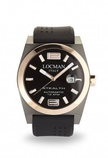 Orologio Locman Stealth Automatic 43mm 0205GRBKF5N0SIK