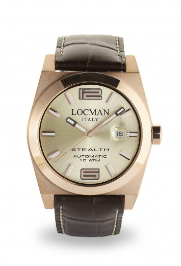Orologio Locman Stealth Automatic 43mm 0205RRAVF5N0PST