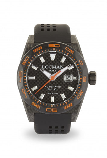 Orologio Locman Stealth 300MT Carbon Automatic 0216V1-CBCBNKOS2K