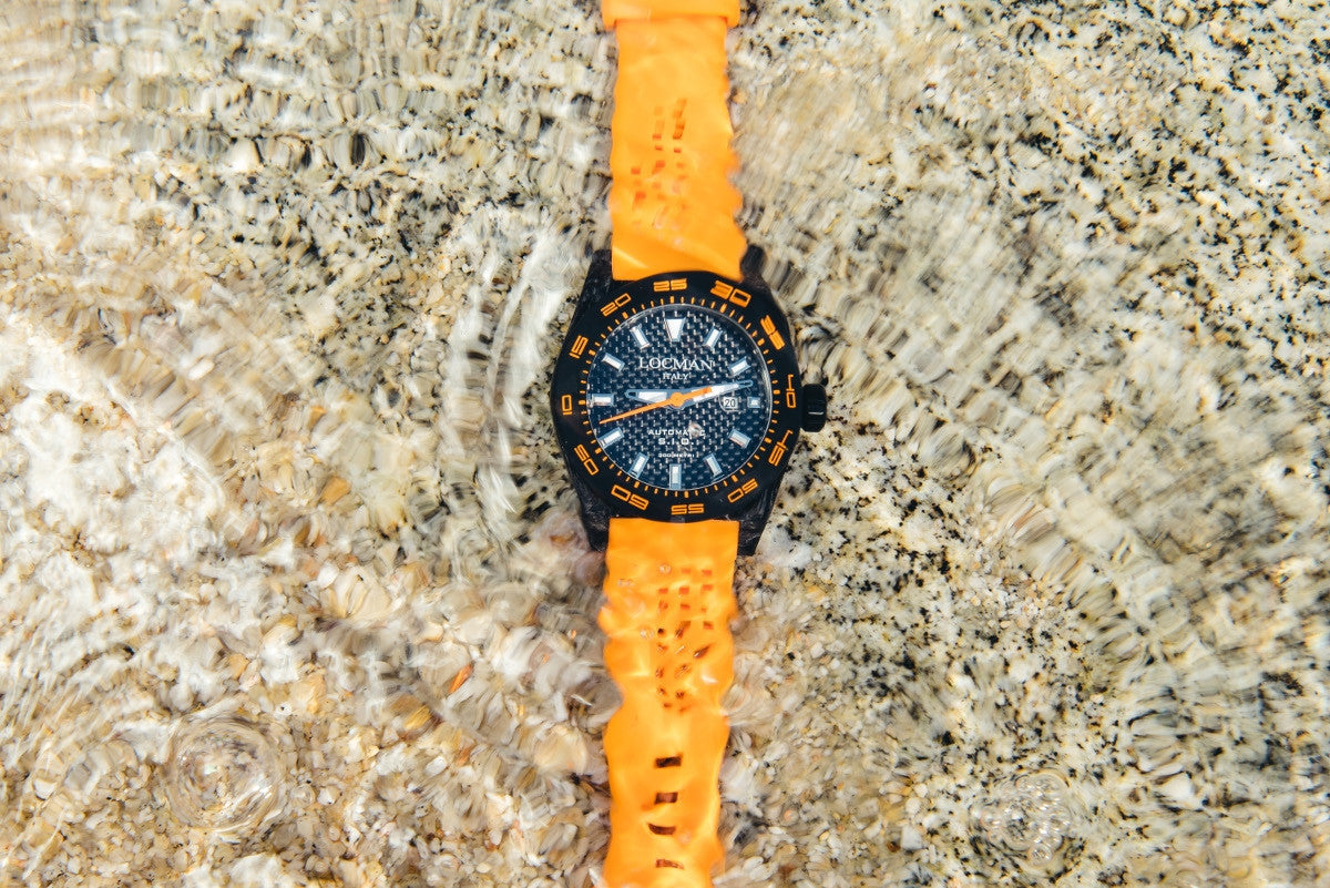 Orologio Locman Stealth 300MT Carbon Automatic 0216V1-CBCBNKOS2O