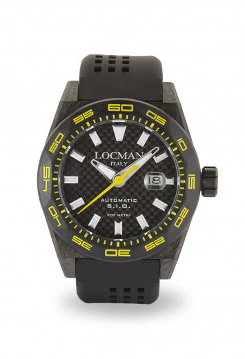 Orologio Locman Stealth 300MT Carbon Automatic 0216V2-CBCBNKYS2K