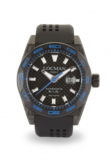 Orologio Locman Stealth 300MT Carbon Automatic 0216V3-CBCBNKBS2K