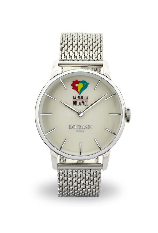 Orologio Locman 1960 Fabbrica della pace 0251V05-AVPACEB0