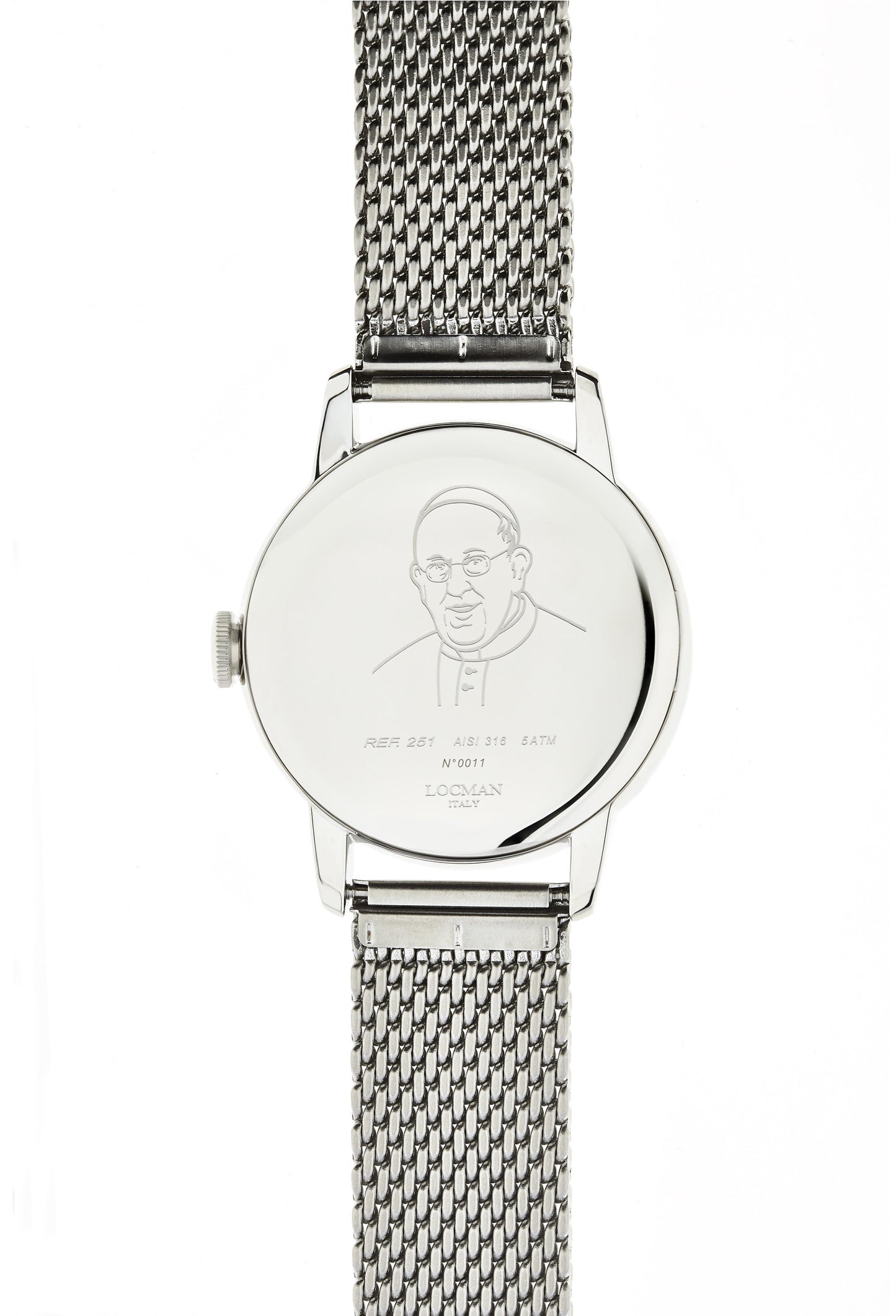 Orologio Locman 1960 Fabbrica della pace 0251V05-AVPACEB0
