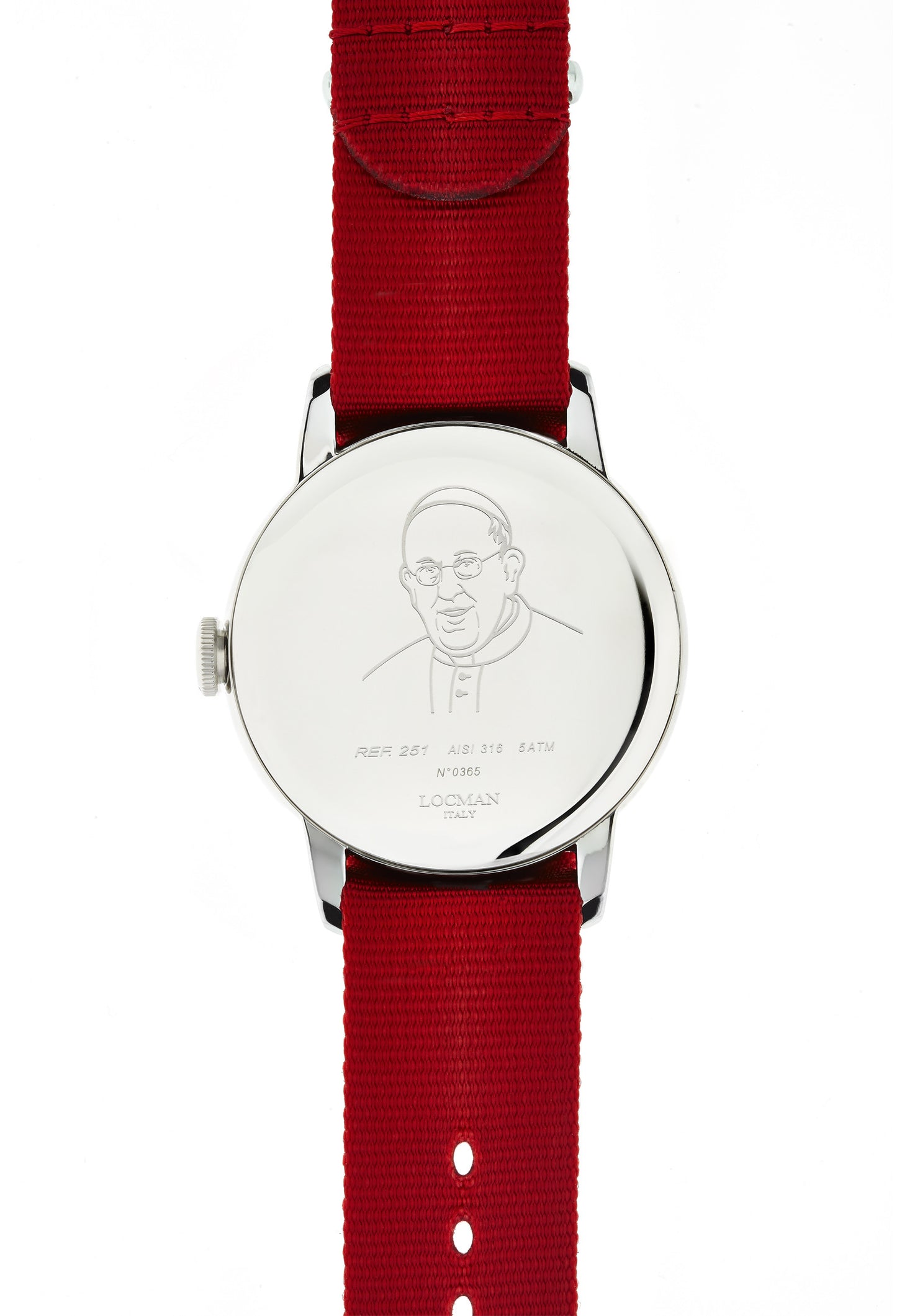 Orologio Locman 1960 Fabbrica della pace 0251V05-AVPACENR