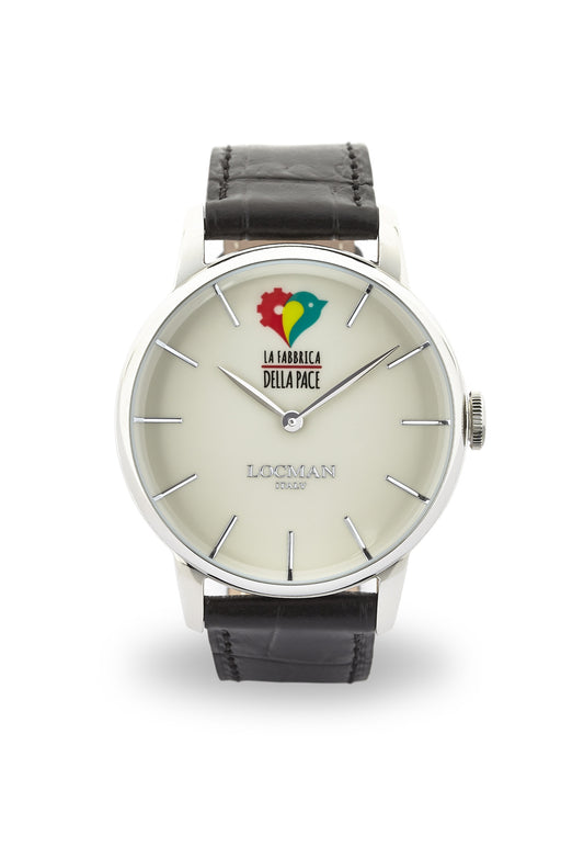 Orologio Locman 1960 Fabbrica della pace 0251V05-AVPACEPK