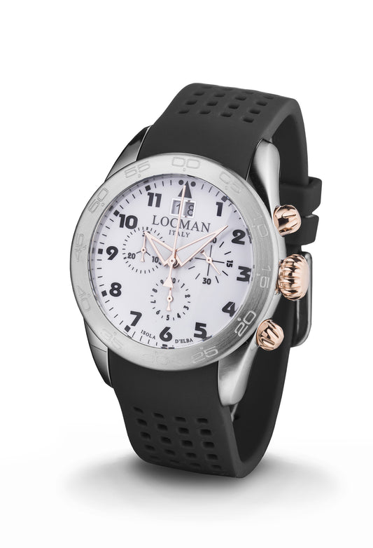 Orologio Locman Isola d'Elba 0460M08-0RWHBKSK