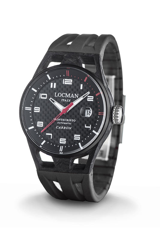 Orologio Locman Montecristo Carbon 0544C09S-CRCBWHSK