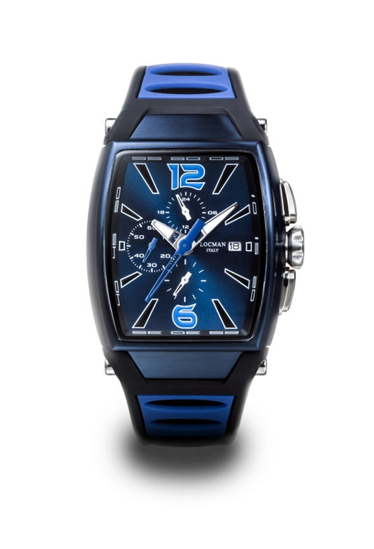 Locman Tremila Chronograph watch 0550B02S-BLBLSKSB