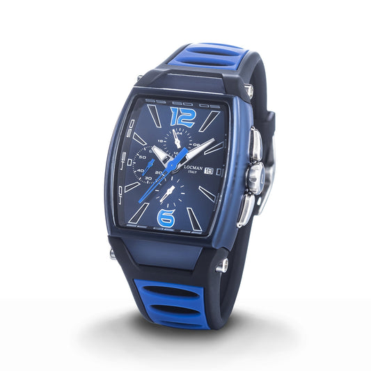 Locman Tremila Chronograph watch 0550B02S-BLBLSKSB