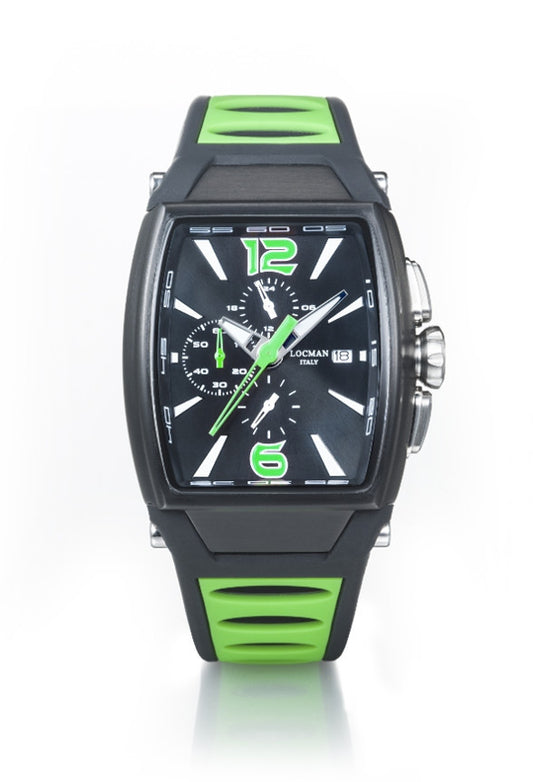 Orologio Locman Tremila Chronograph 0550K01S-BKBKGRSG