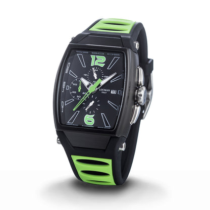 Orologio Locman Tremila Chronograph 0550K01S-BKBKGRSG