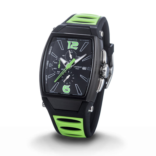 Orologio Locman Tremila Chronograph 0550K01S-BKBKGRSG