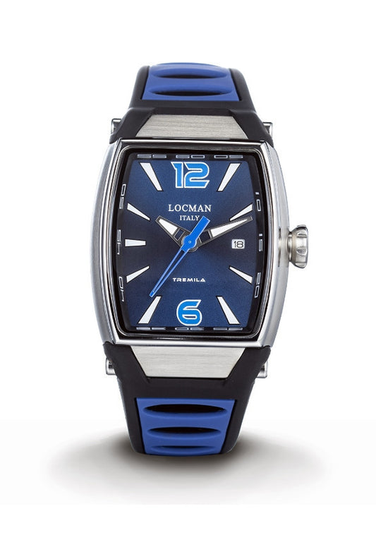Locman Tremila Three Hands Quartz watch 0552A02S-00BLSKSB