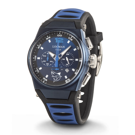 Orologio Locman Mare Cronografo 0555B02S-BLBLSKSB
