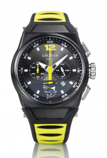 Orologio Locman Mare Cronografo 0555K07S-BKGYLISU