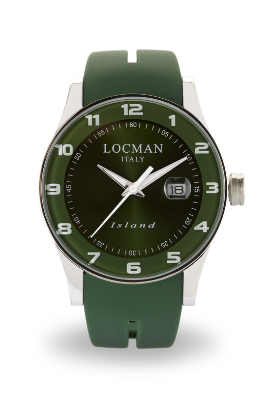 Orologio Locman Island Three Hands Quartz 060000GW-GRW2SIG