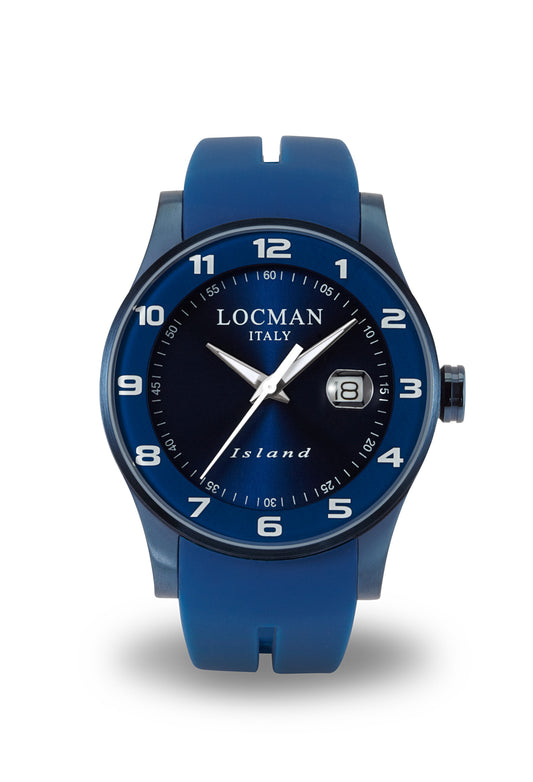 Locman Island Three Hands Quartz watch 0600BLBW-BLW2SIB