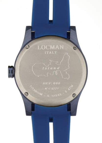 Locman Island Three Hands Quartz watch 0600BLBW-BLW2SIB