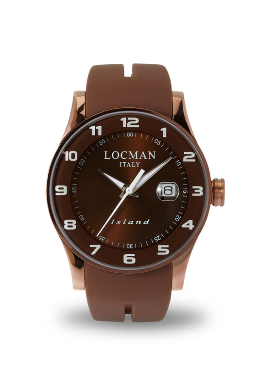 Orologio Locman Island Three Hands Quartz 0600BNNW-BNW2SIN