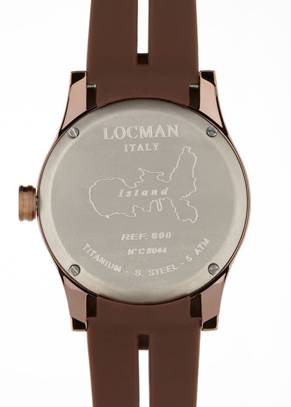 Orologio Locman Island Three Hands Quartz 0600BNNW-BNW2SIN