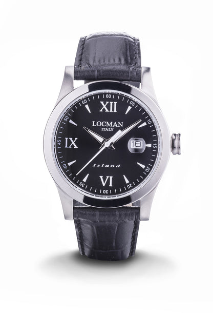 Orologio Locman Island Three Hands Quartz 0614A01-00BKWHPK