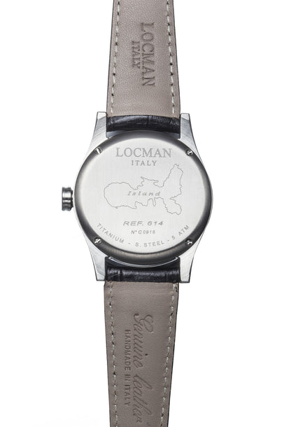 Orologio Locman Island Three Hands Quartz 0614A01-00BKWHPK