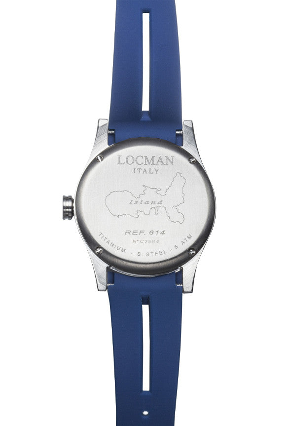 Locman Island Three Hands Quartz watch 0614A02-00BLWHSB