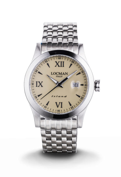Orologio Locman Island Three Hands Quartz 0614A04-00SABKB0