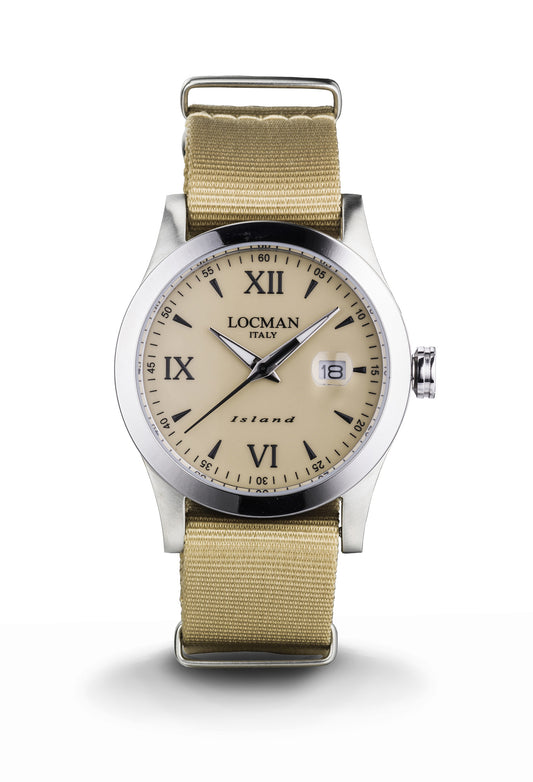 Orologio Locman Island Three Hands Quartz 0614A04-00SABKNH