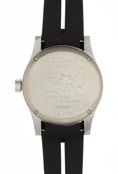 Orologio Locman Island Automatic 0615V01-00BKWSIK