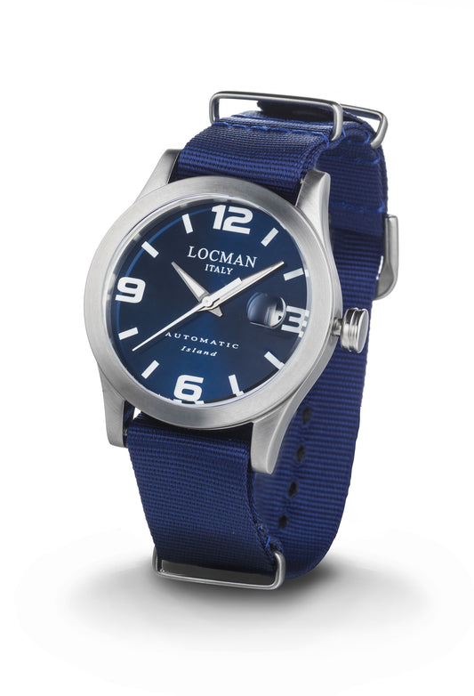 Locman Island Automatic watch 0615V04-00BLWNYB