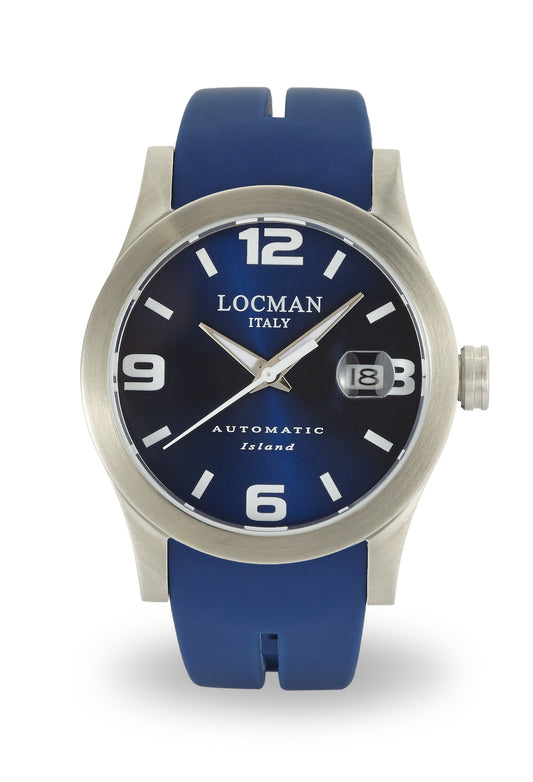 Locman Island Automatic watch 0615V04-00BLWSIB