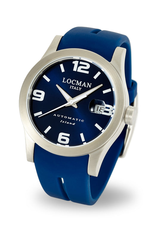 Locman Island Automatic watch 0615V04-00BLWSIB