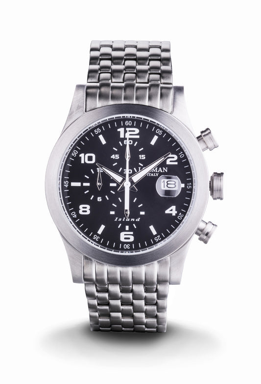 Orologio Locman Island Chronograph 0618A01-00BKWHB0